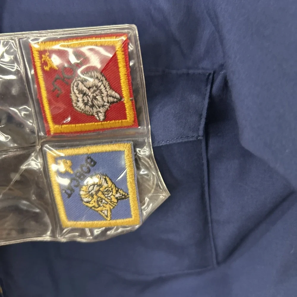 Vintage Boy Scout Cub Scout Uniform 1993 With Extra Patches